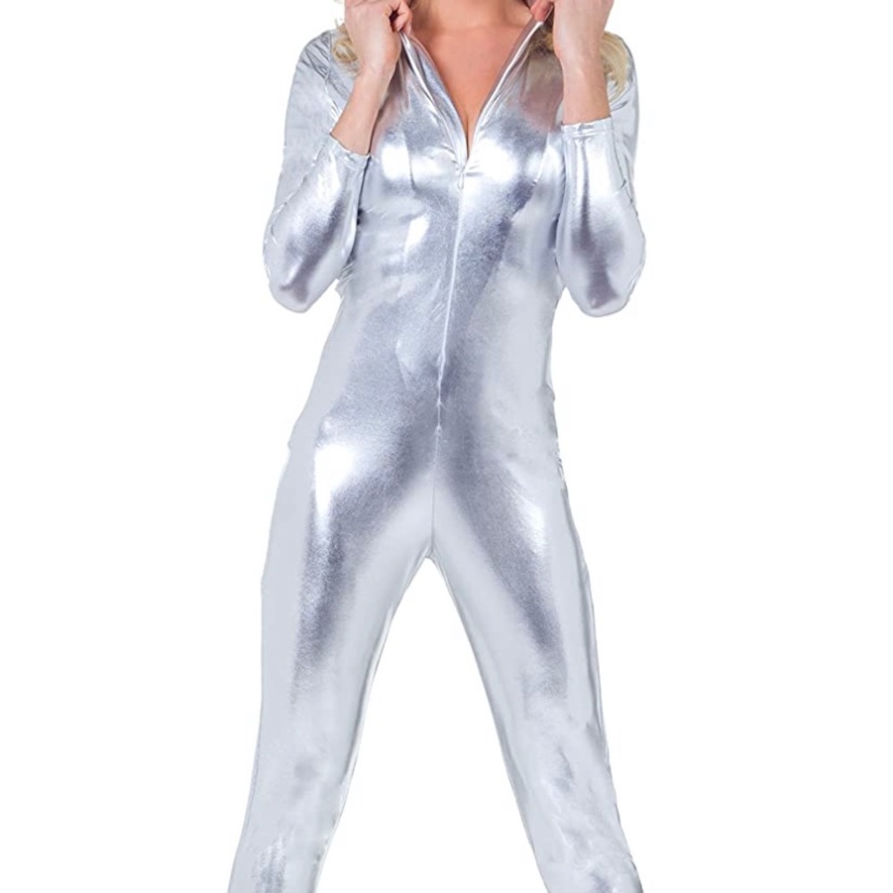 Silver Jumpsuit